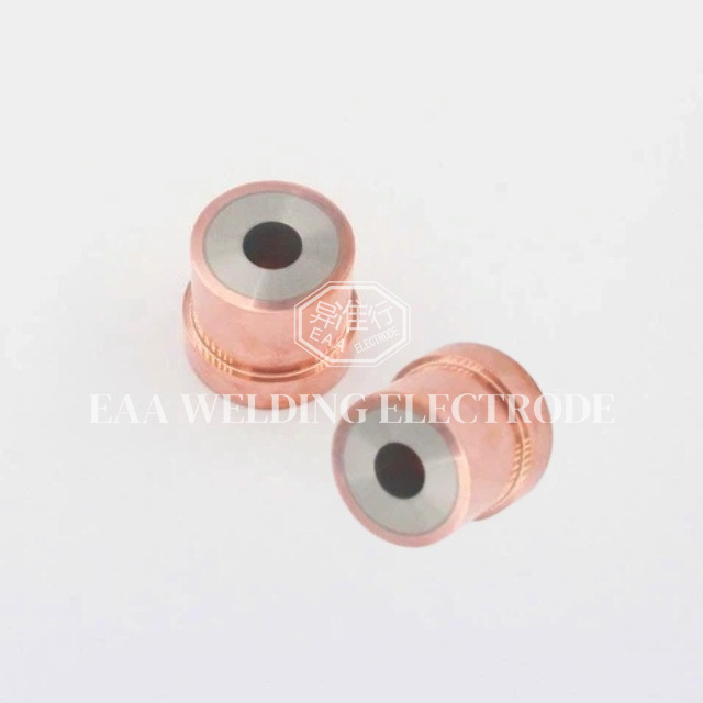 Open-Hole Inlaid Tungsten-Copper Cylindrical Electrode