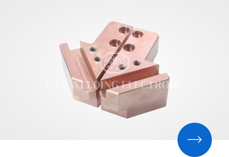 Chromium Zirconium Copper Electrode Clamping Block